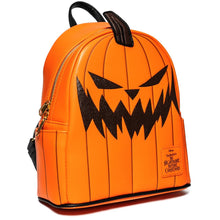 Load image into Gallery viewer, Nightmare Before Christmas Jack Skellington Pumpkin King Mini-Backpack - Entertainment Earth Exclusive
