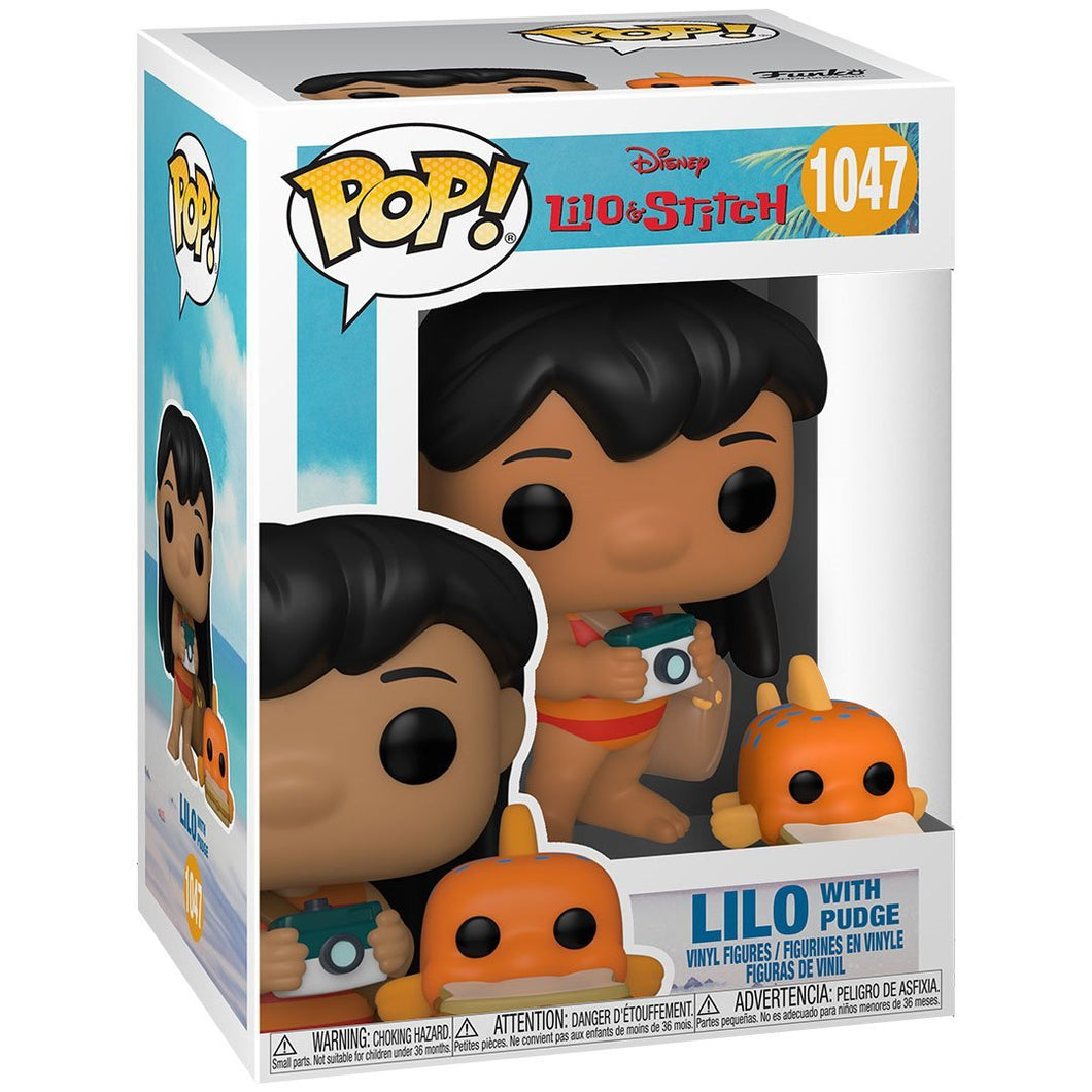 Lilo & Stitch Lilo with Pudge Pop! Vinyl Figure and Buddy