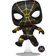 Load image into Gallery viewer, Spider-Man: No Way Home Unmasked Spider-Man Black Suit Pop! Vinyl Figure - AAA Anime Exclusive
