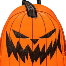 Load image into Gallery viewer, Nightmare Before Christmas Jack Skellington Pumpkin King Mini-Backpack - Entertainment Earth Exclusive
