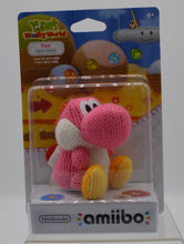 Load image into Gallery viewer, Nintendo Yoshi&#39;s Woolly World Pink Yearn Yoshi Amiibo
