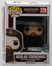 Load image into Gallery viewer, Assassin’s Creed Aguilar (Crouching) Pop! Vinyl Figure #379 Lootcrate Exclusive
