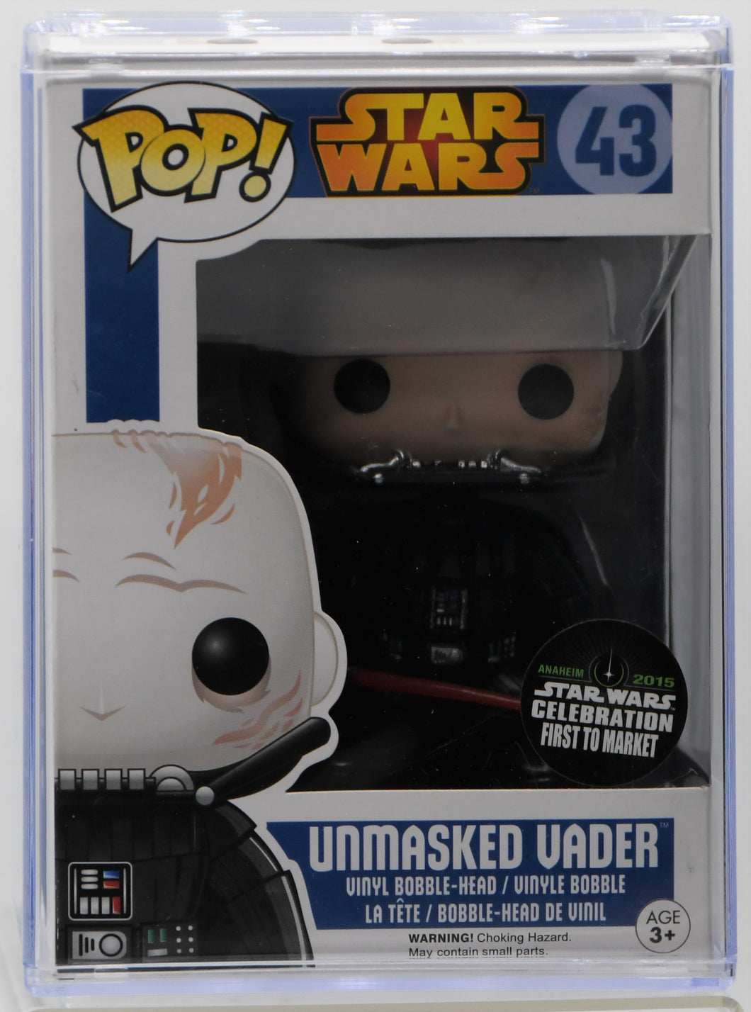 Star Wars Darth Vader Pop! Vinyl Figure #43 2015 Star Wars Celebration Exclusive