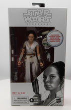 Load image into Gallery viewer, Star Wars The Black Series White Box Rey &amp; D-0 First Edition
