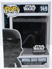 Load image into Gallery viewer, Star Wars Rogue One Imperial Death Trooper Pop! Vinyl Figure #149 Smuggler&#39;s Bounty Exclusive
