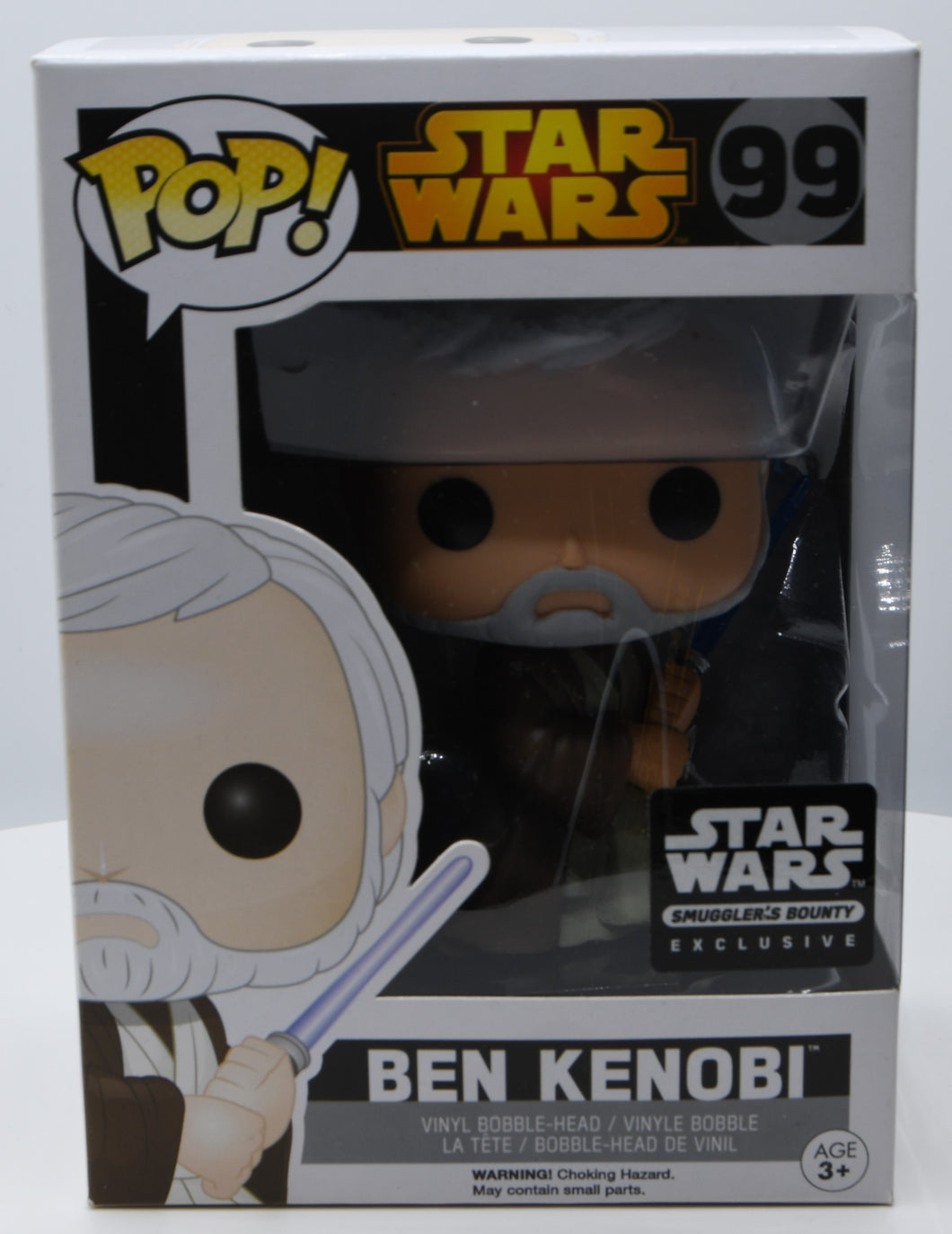 Star Wars Ben Kenobi Pop! Vinyl Figure #99 Smuggler's Bounty Exclusive