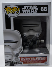 Load image into Gallery viewer, Star Wars First Order Flametrooper Pop! Vinyl Figure #68
