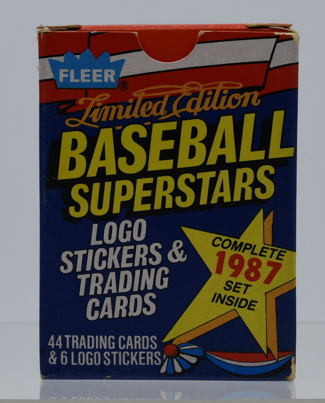 1987 FLEER Limited Edition Baseball Superstars Complete 44 Trading Card Set