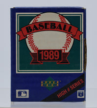 Load image into Gallery viewer, 1989 Upper Deck Baseball Complete High Number Series Card Set Box
