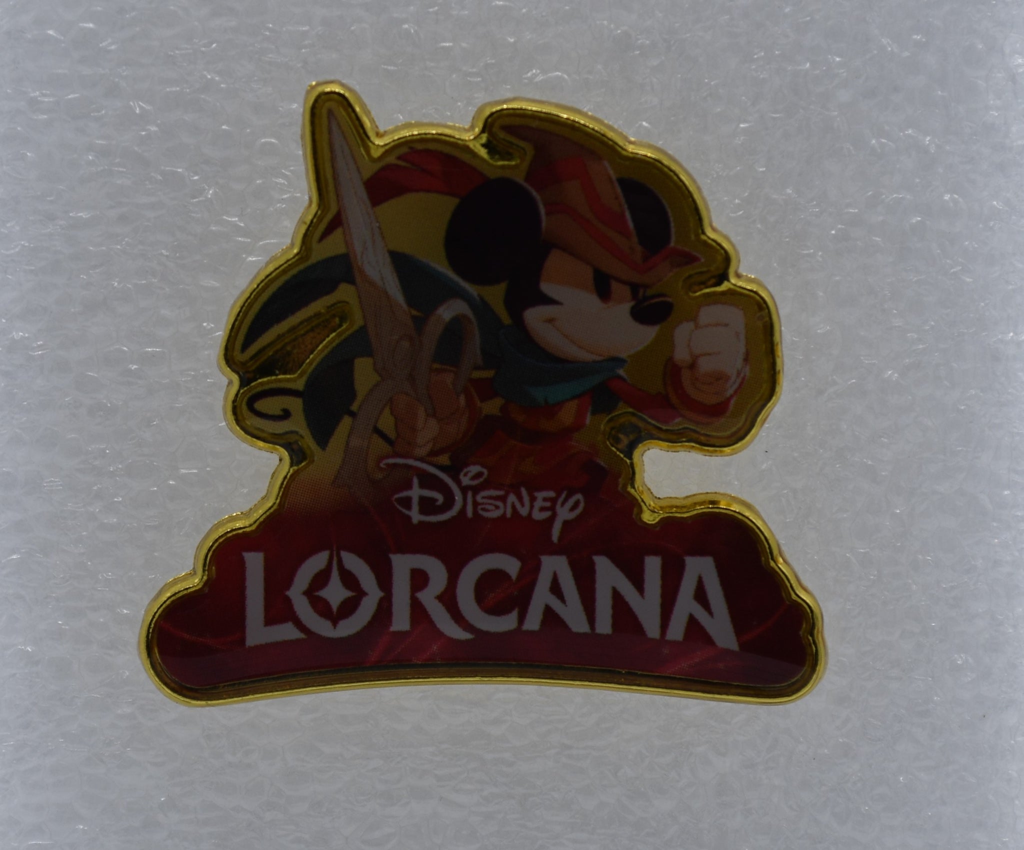 D23 2022 top Lorcana Mickey Mouse Pin & Card