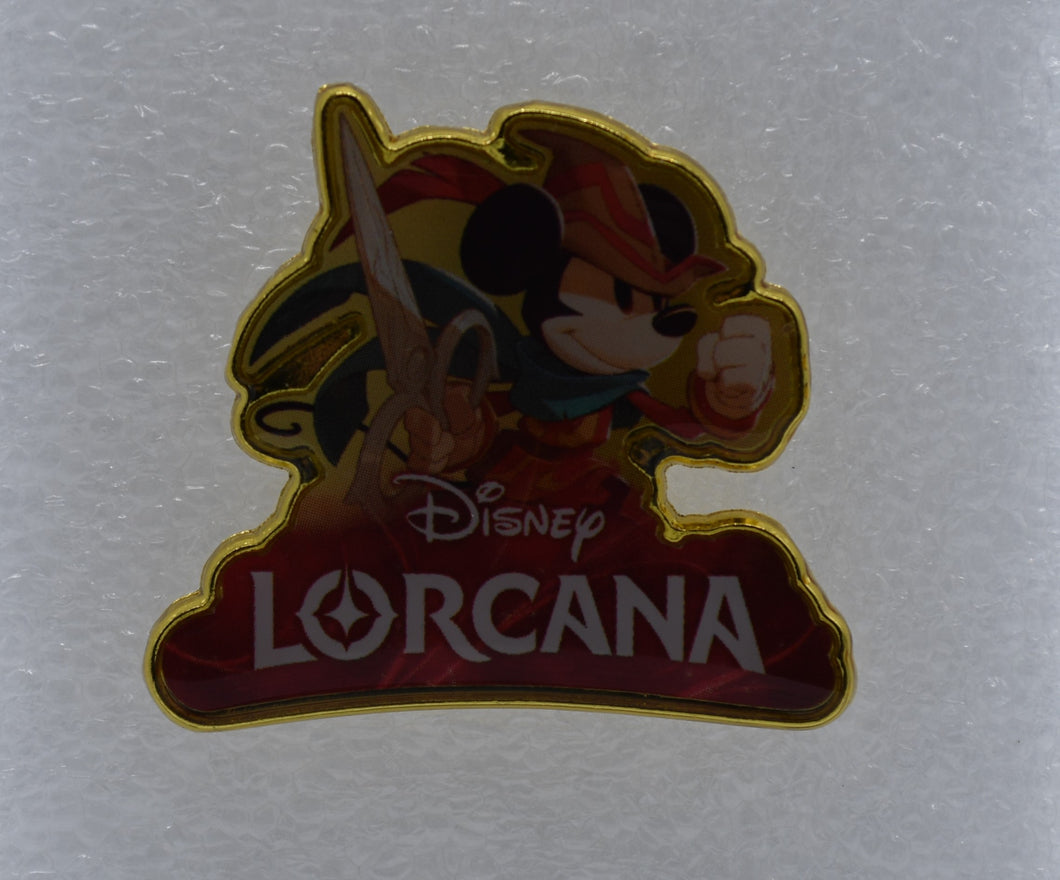 2022 D23 Disney Expo exclusive Lorcana TCG Brave Little Tailor Mickey Mouse pin