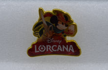 Load image into Gallery viewer, 2022 D23 Disney Expo exclusive Lorcana TCG Brave Little Tailor Mickey Mouse pin
