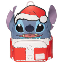 Load image into Gallery viewer, Lilo &amp; Stitch Holiday Santa Stitch Mini-Backpack - Entertainment Earth Exclusive
