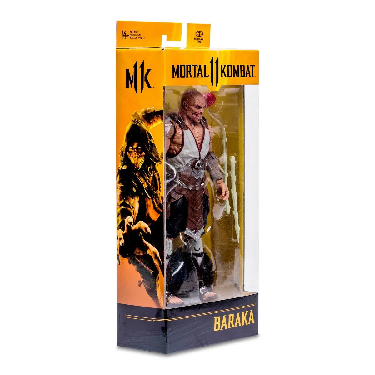 Mortal Kombat XI Baraka (Tarkatan General) Action Figure - TCS ROCKETS