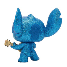 Load image into Gallery viewer, Lilo &amp; Stitch Stitch with Ukulele Diamond Glitter Pop! Vinyl Figure - Entertainment Earth Exclusive
